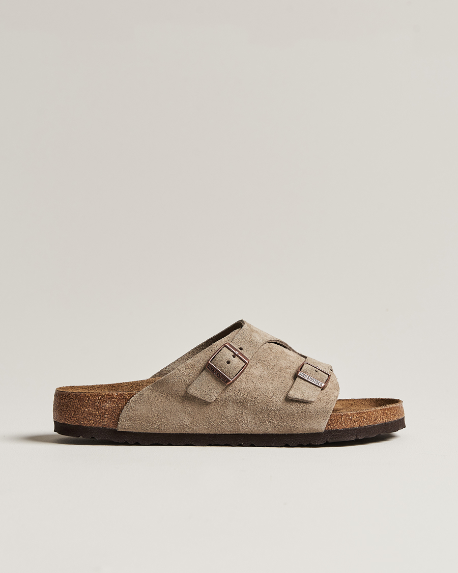 Herr | Sandaler & Tofflor | BIRKENSTOCK | Zürich Taupe Suede
