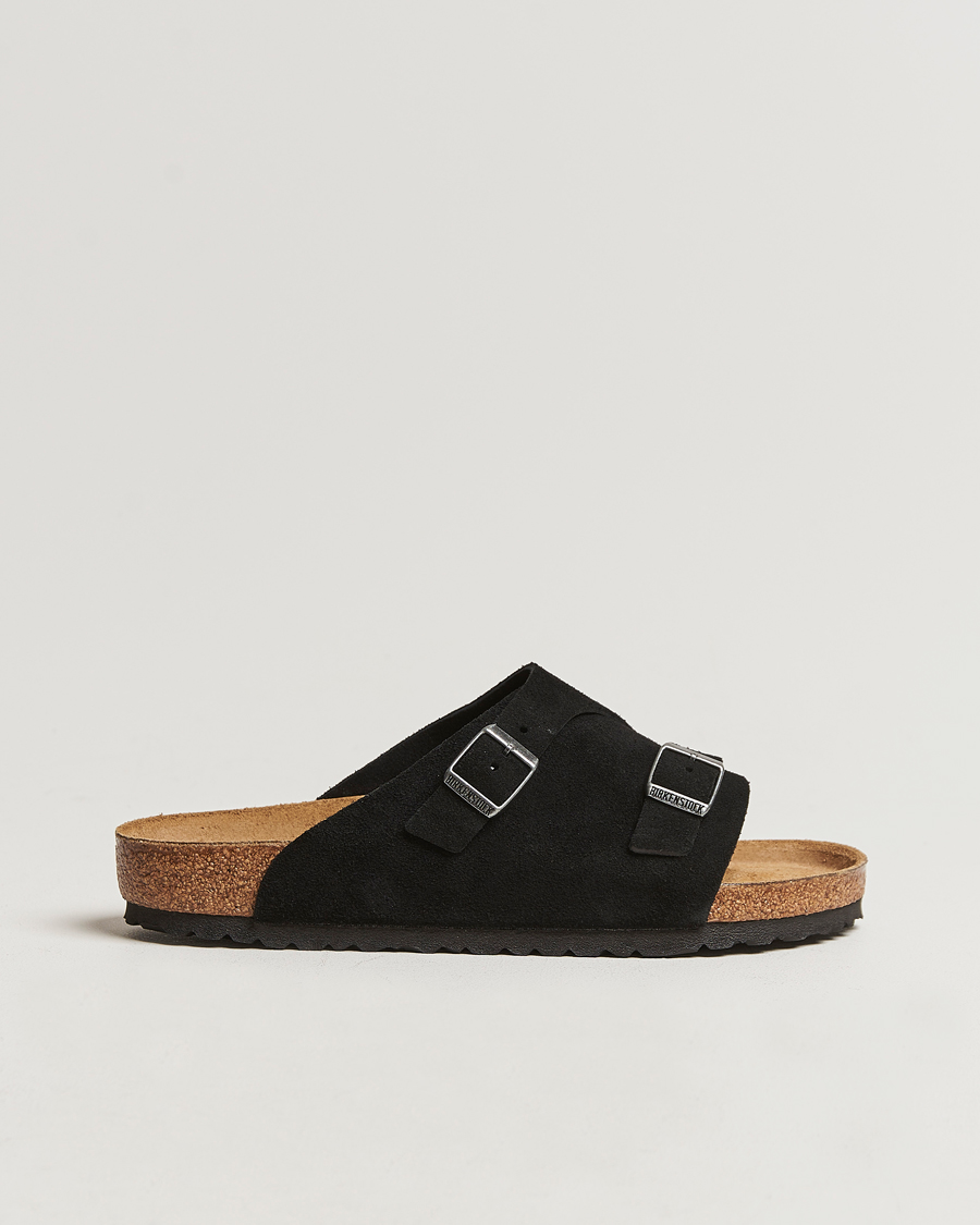 Herr | BIRKENSTOCK Zürich Black Suede | BIRKENSTOCK | Zürich Black Suede