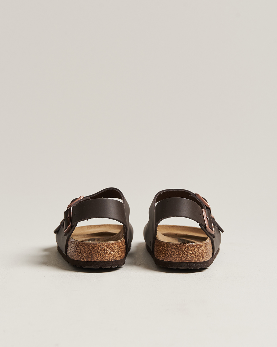 Herr | Sandaler & Tofflor | BIRKENSTOCK | Milano Classic Footbed Dark Brown Leather