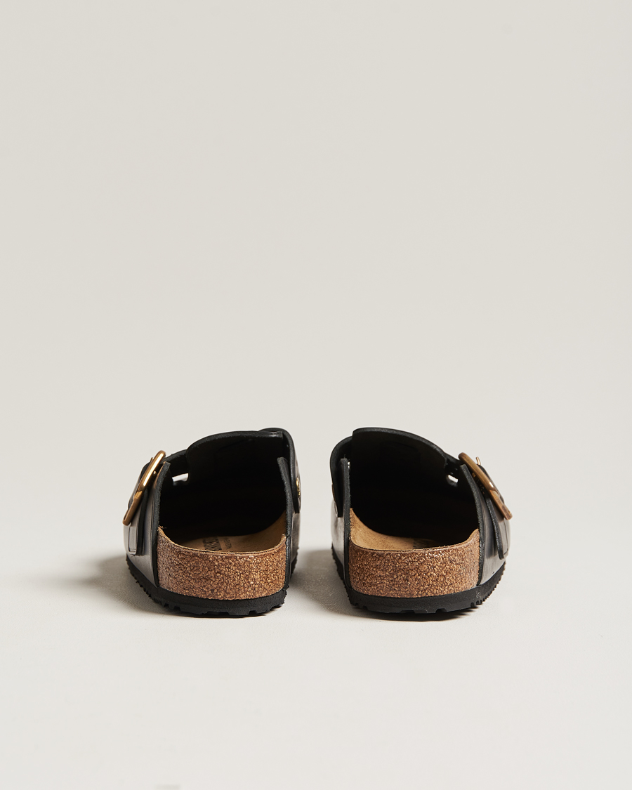 Herr | BIRKENSTOCK Boston Bold Black Leather | BIRKENSTOCK | Boston Bold Black Leather