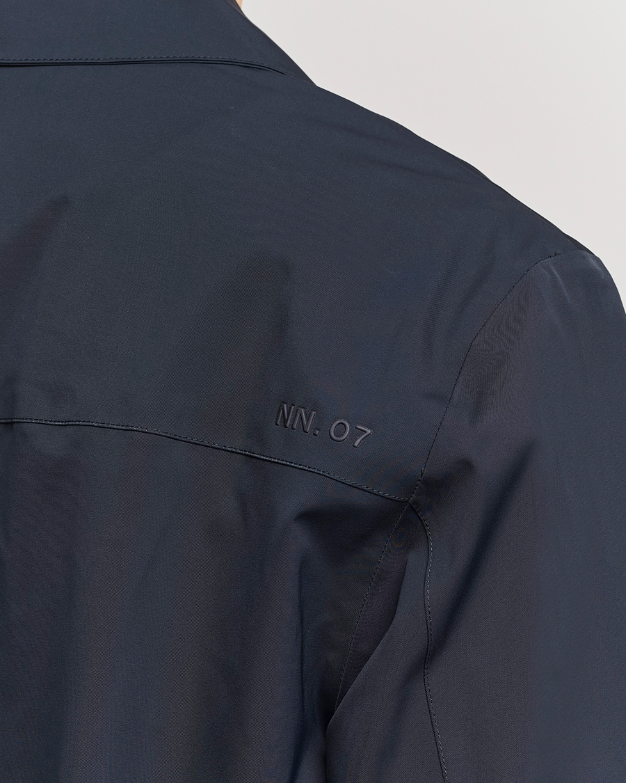 Herr | Jackor | NN07 | Kim Waterproof Car Coat Navy Blue