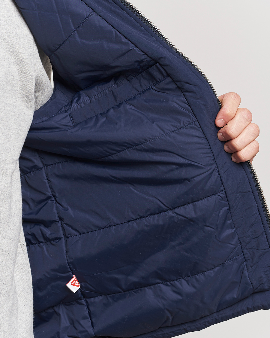 Herr | Jackor | NN07 | Zack Recycled Vest Navy Blue