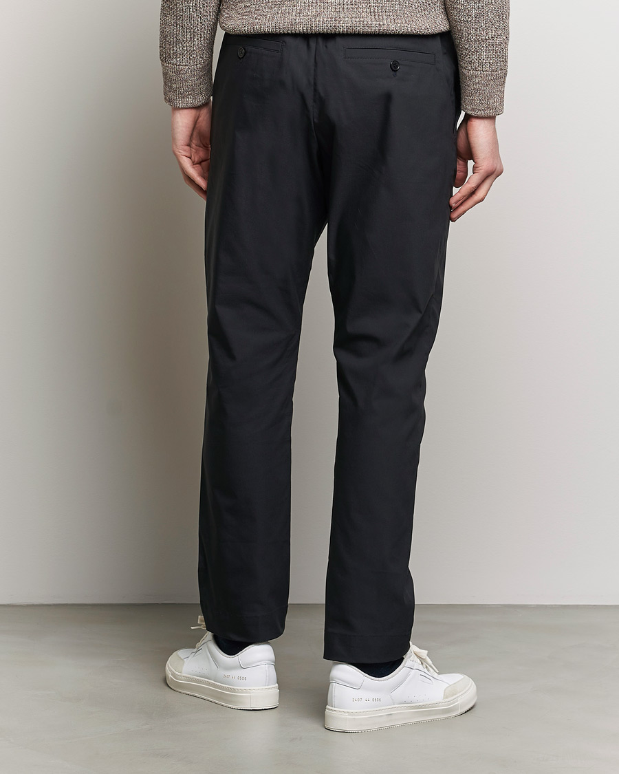 Herr | Byxor | NN07 | Billie Tech Drawstring Pants Black