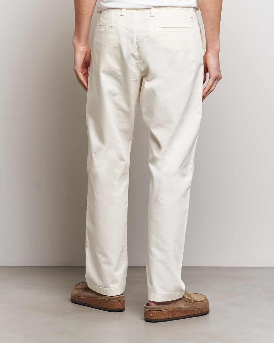 Herr | Byxor | NN07 | Alex Workwear Pants Off White