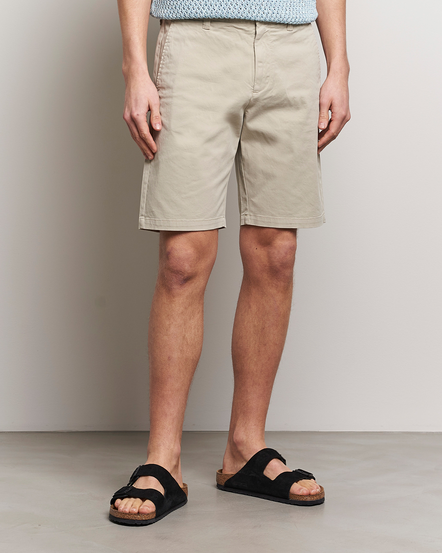 Herre | Chinosshorts | NN07 | Crown Shorts Fog