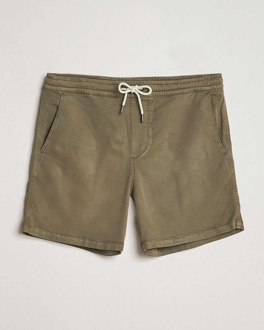 Herr | Shorts | NN07 | Gregor Tencel Drawstring Shorts Clay