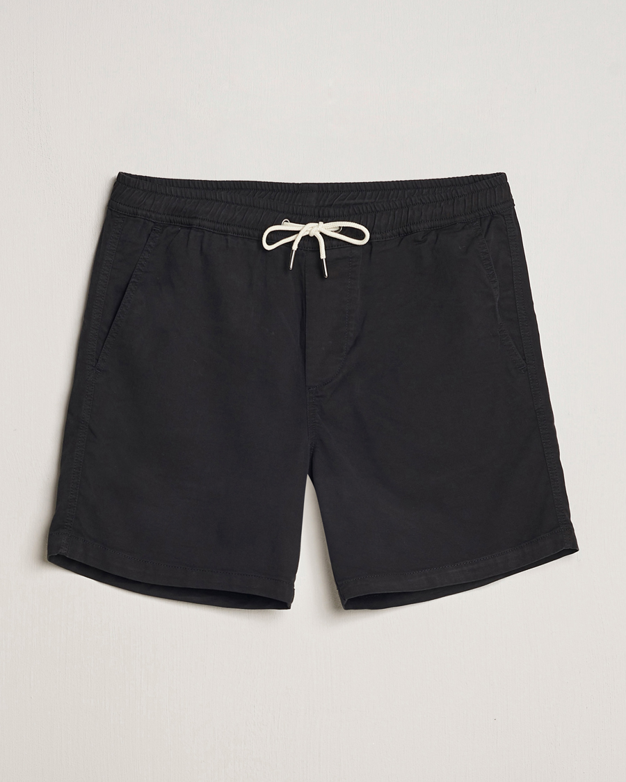 Herr | Shorts | NN07 | Gregor Drawstring Shorts Black