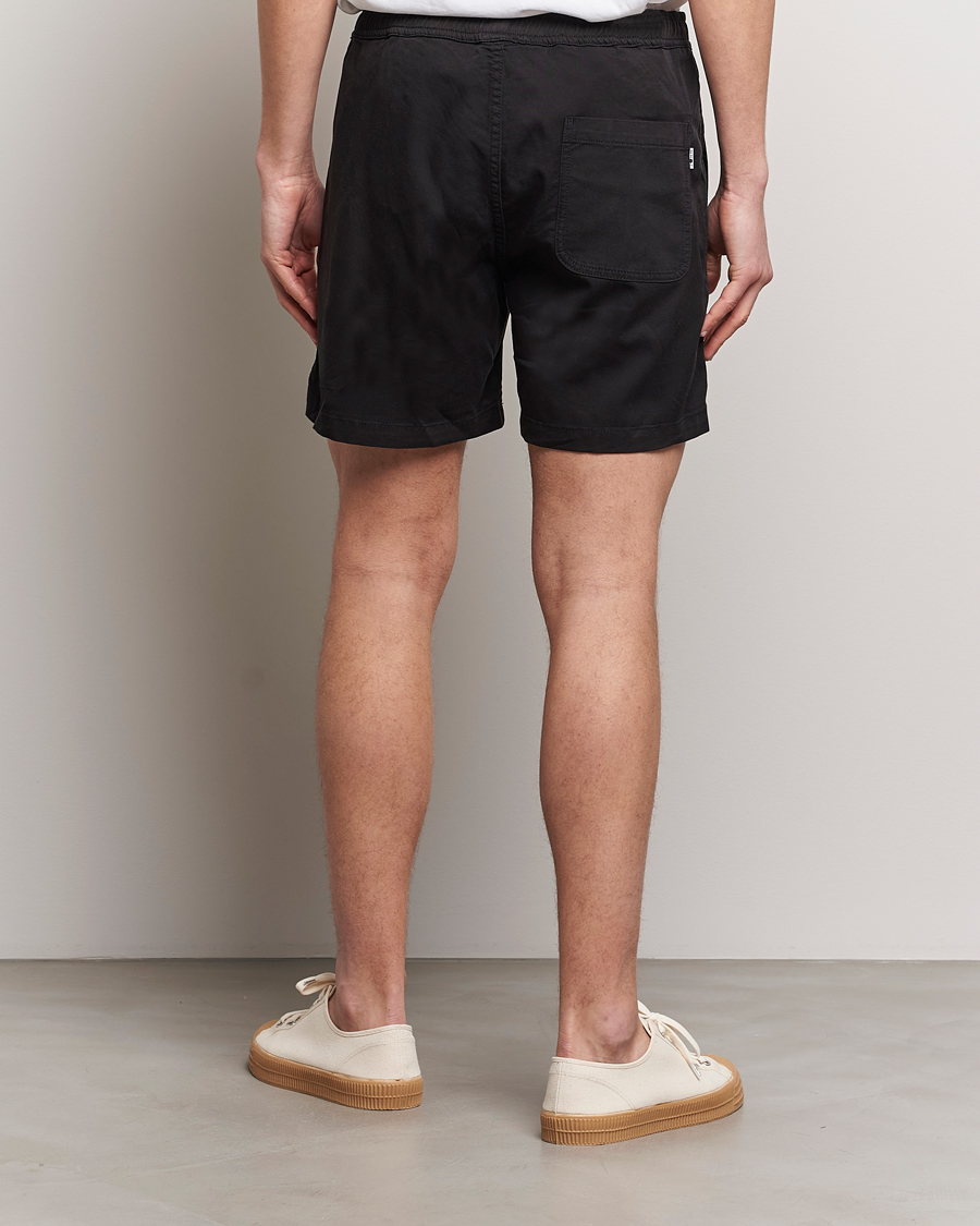Herr | Shorts | NN07 | Gregor Drawstring Shorts Black