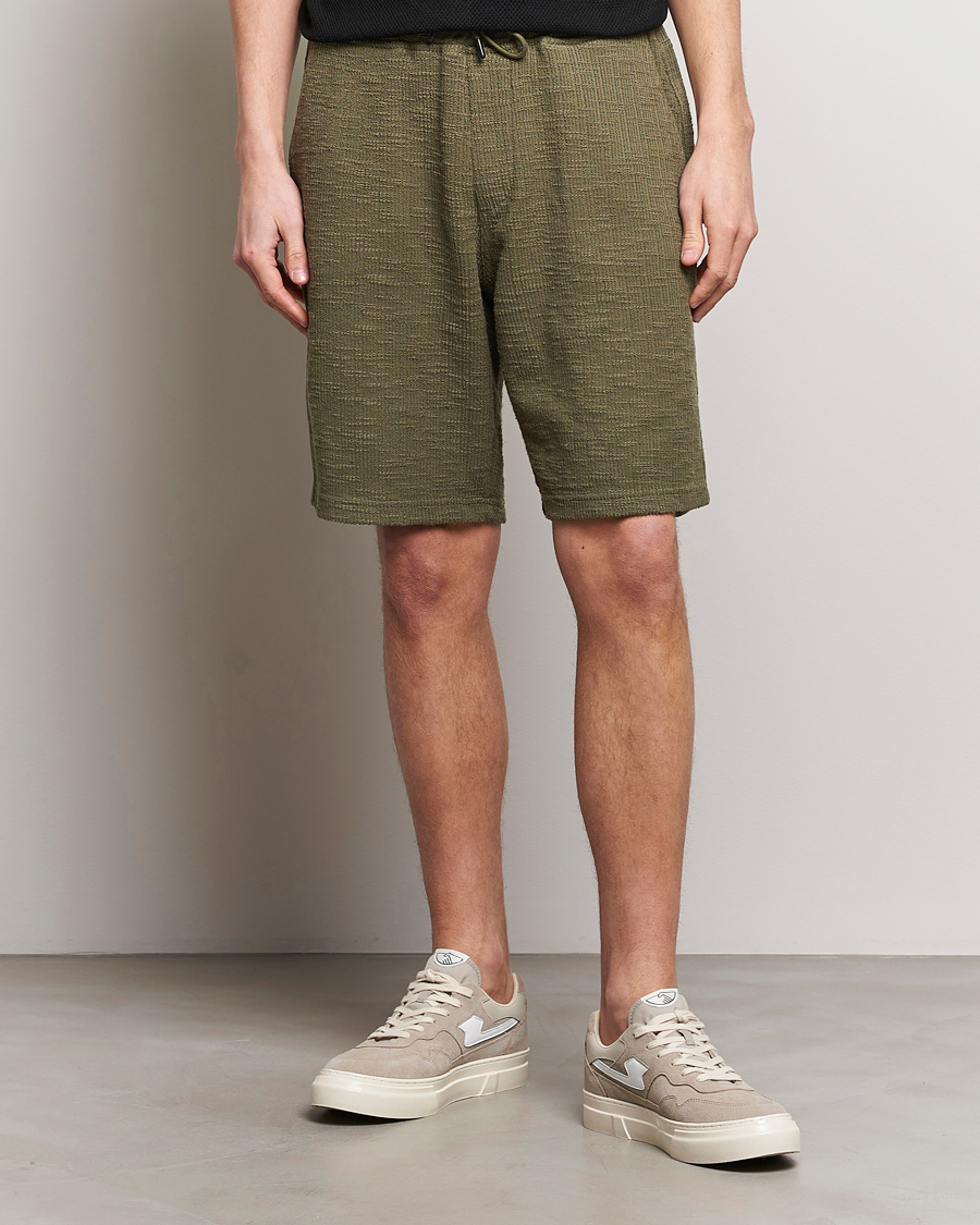 Herre | Drawstringshorts | NN07 | Jerry Shorts Capers Green