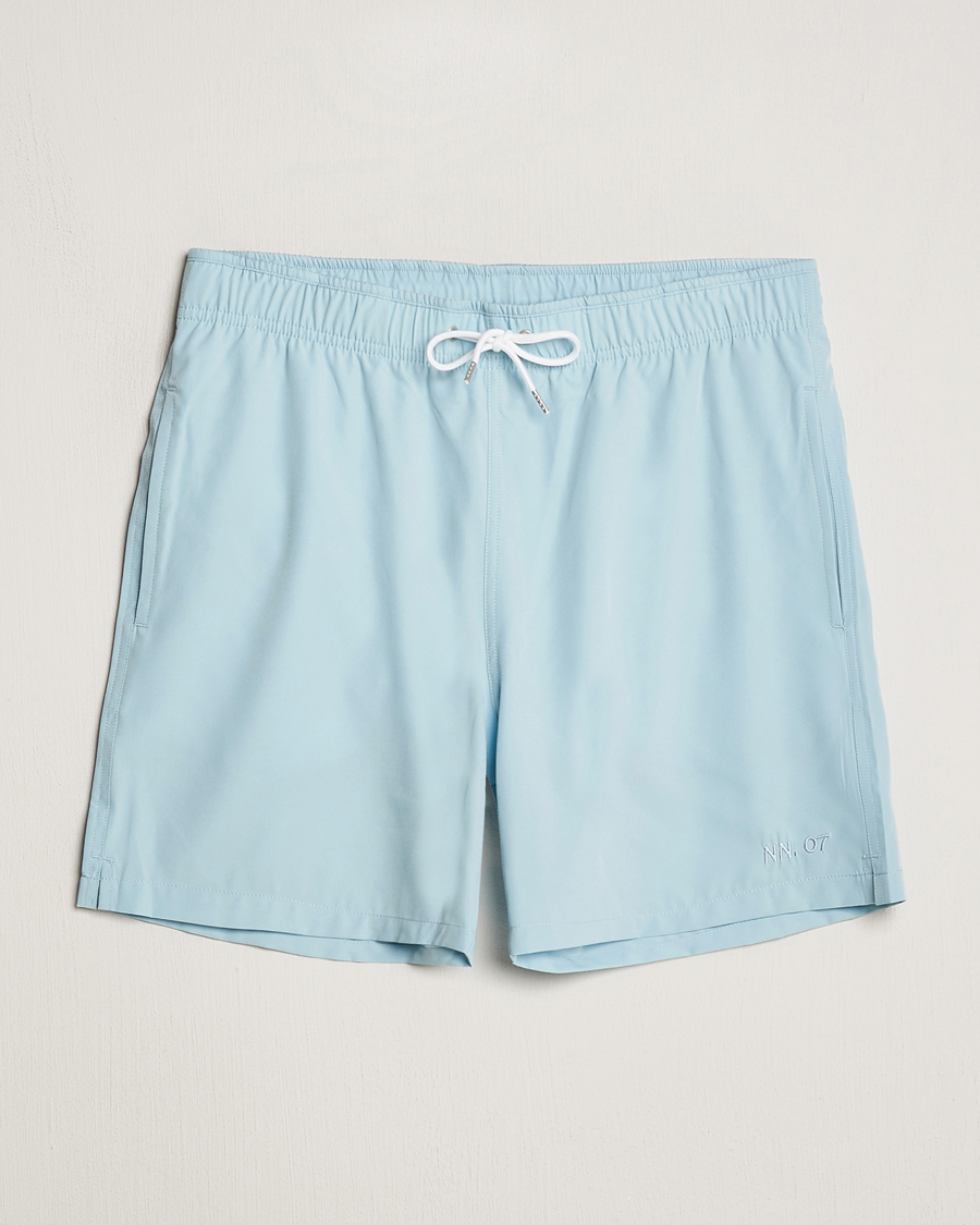 Herr | Badbyxor | NN07 | Jules Swimshorts Winter Sky