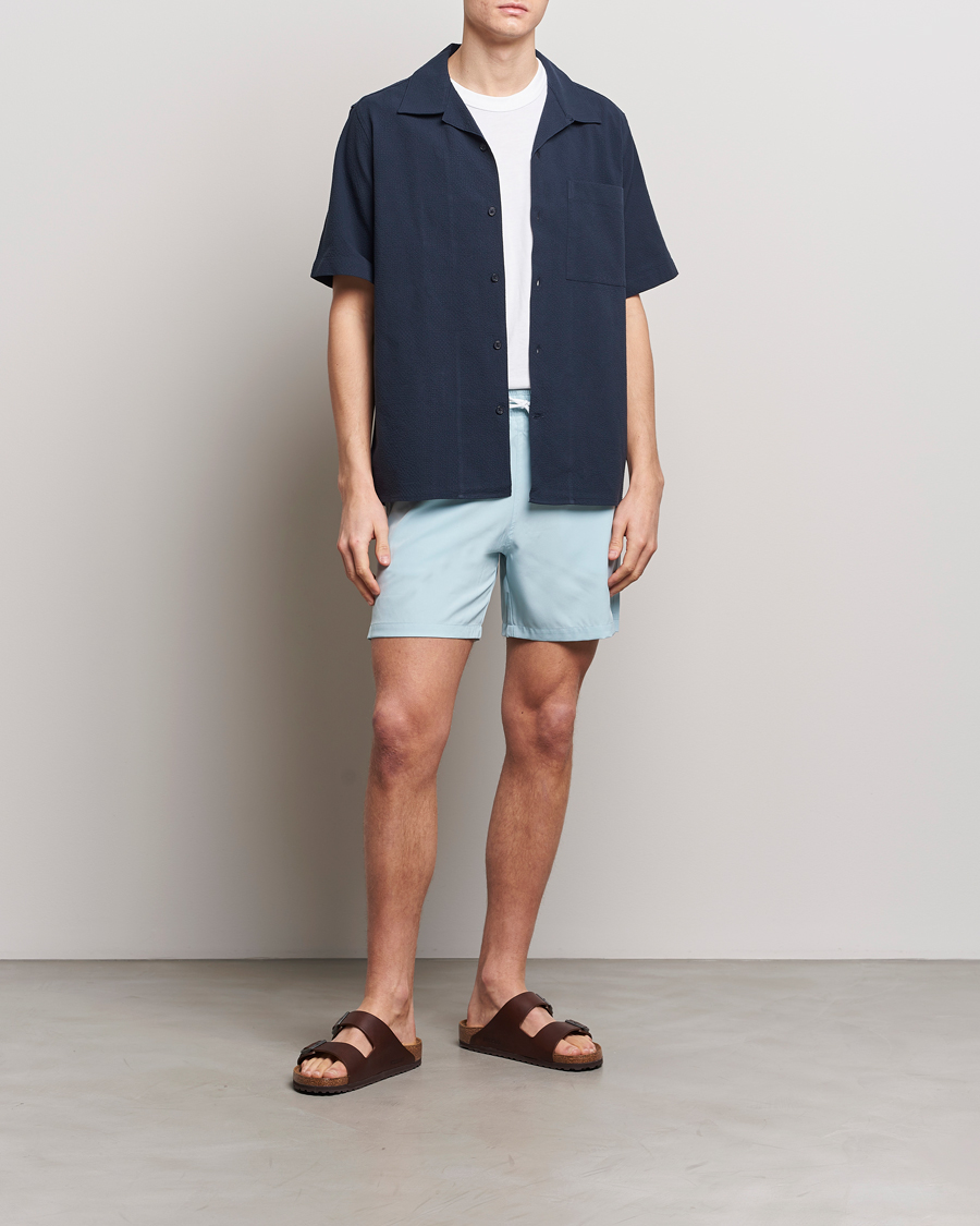 Herr | Badbyxor | NN07 | Jules Swimshorts Winter Sky