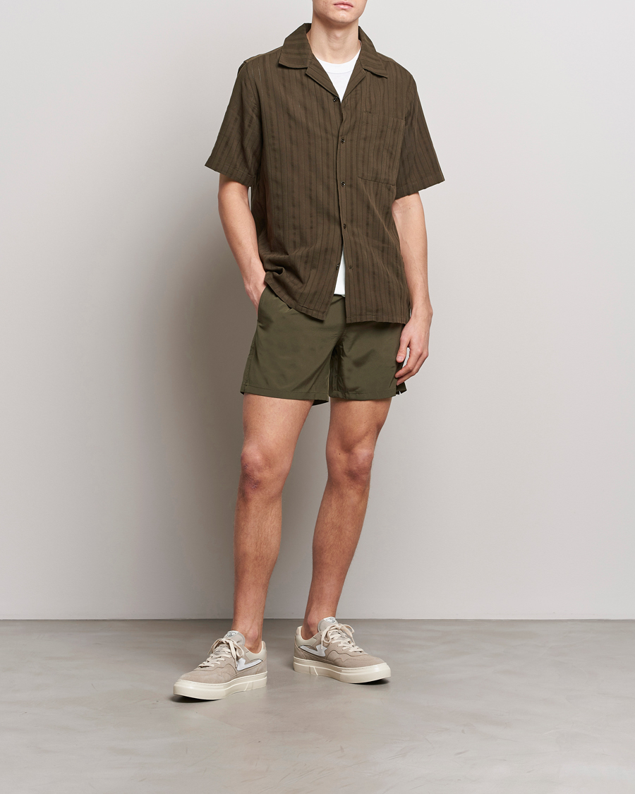 Herr | Badbyxor | NN07 | Jules Swimshorts Capers Green