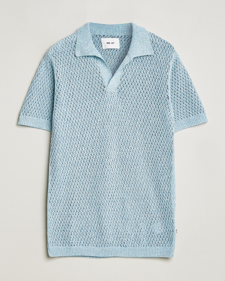 Herr | Pikéer | NN07 | Ryan Structured Polo Polar Wind