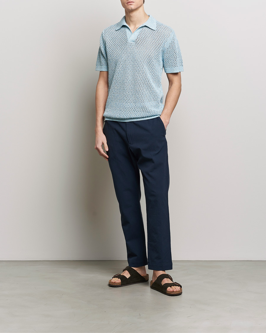 Herr | Pikéer | NN07 | Ryan Structured Polo Polar Wind
