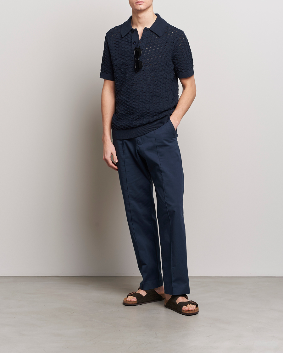 Herr | Pikéer | NN07 | Manuel Structured Polo Navy Blue