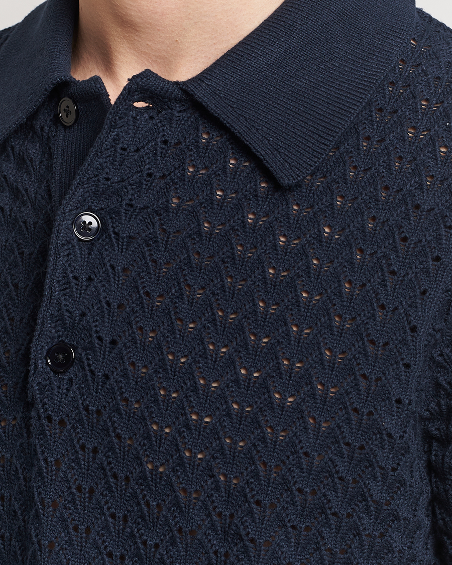 Herr | Pikéer | NN07 | Manuel Structured Polo Navy Blue