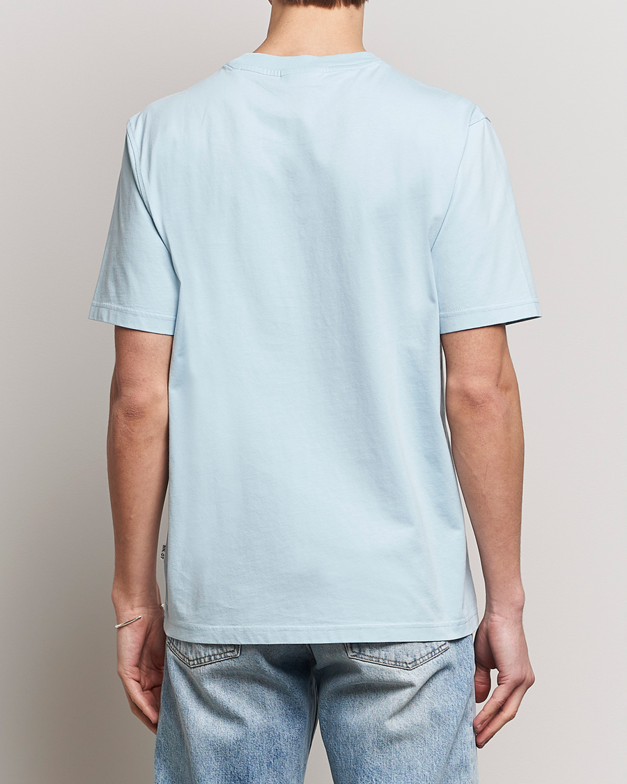 Herr | T-Shirts | NN07 | Adam Pima Crew Neck T-Shirt Winter Sky