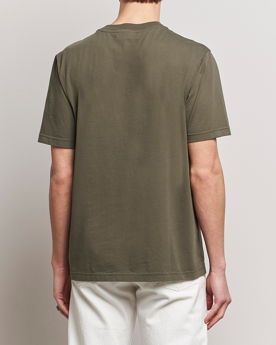 Herr | T-Shirts | NN07 | Adam Pima Crew Neck T-Shirt Capers Green