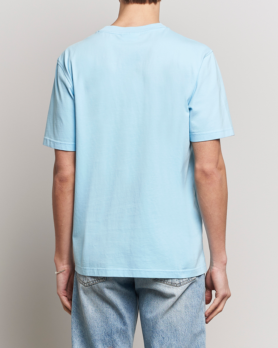 Herr | T-Shirts | NN07 | Adam Printed Crew Neck T-Shirt Polar Wind