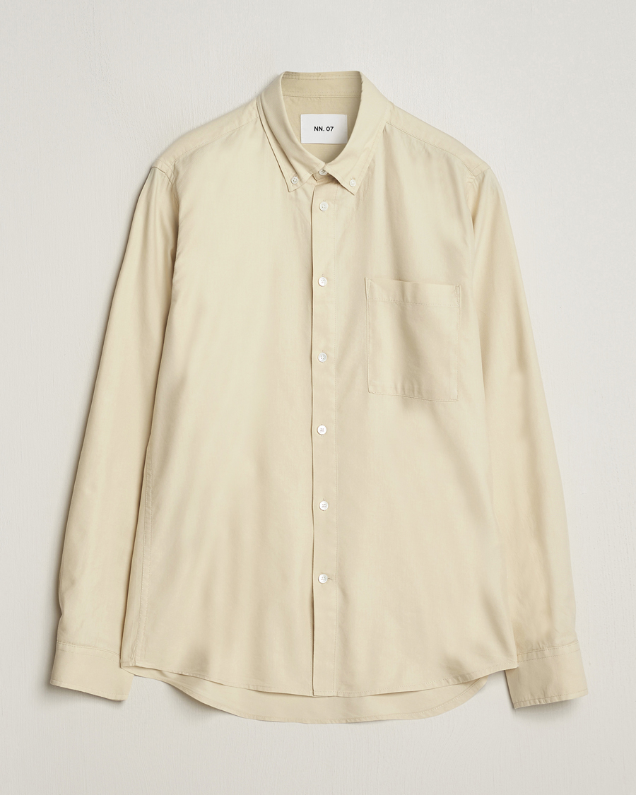 Herr | Skjortor | NN07 | Arne Tencel Shirt Ecru