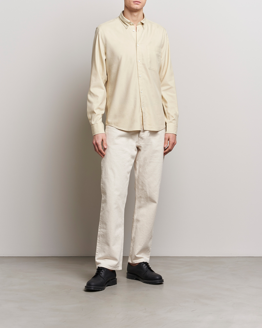 Herr | Skjortor | NN07 | Arne Tencel Shirt Ecru