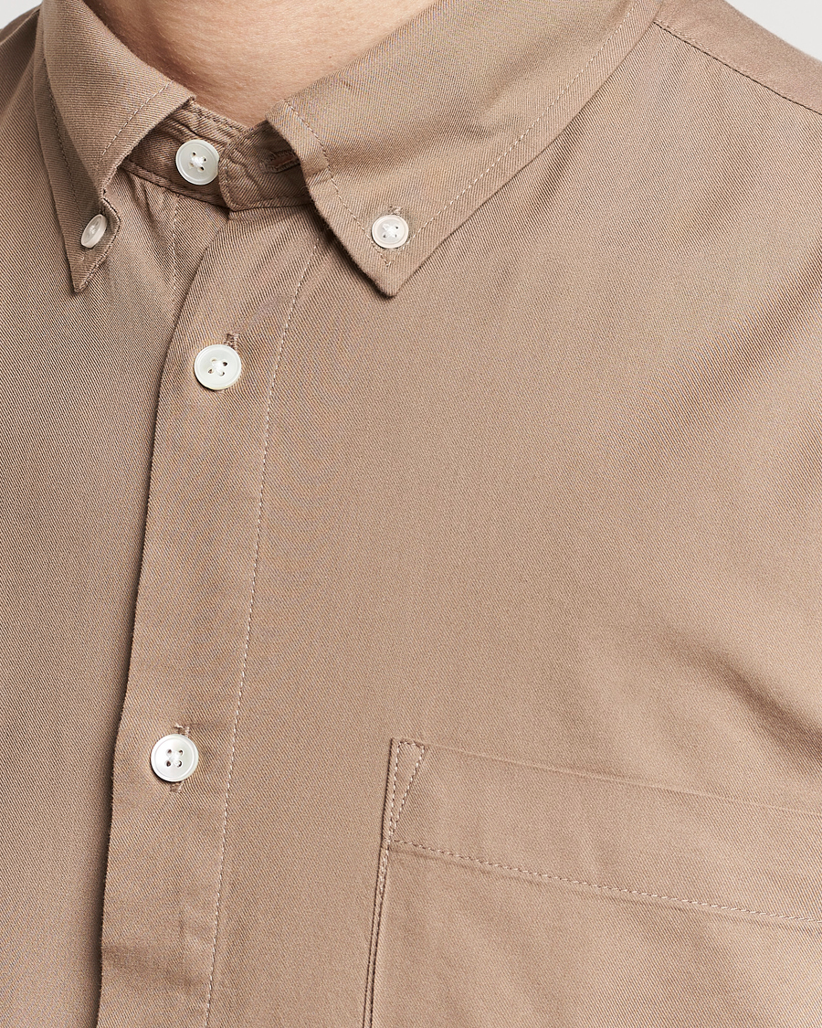 Herr | Skjortor | NN07 | Arne Tencel Shirt Greige