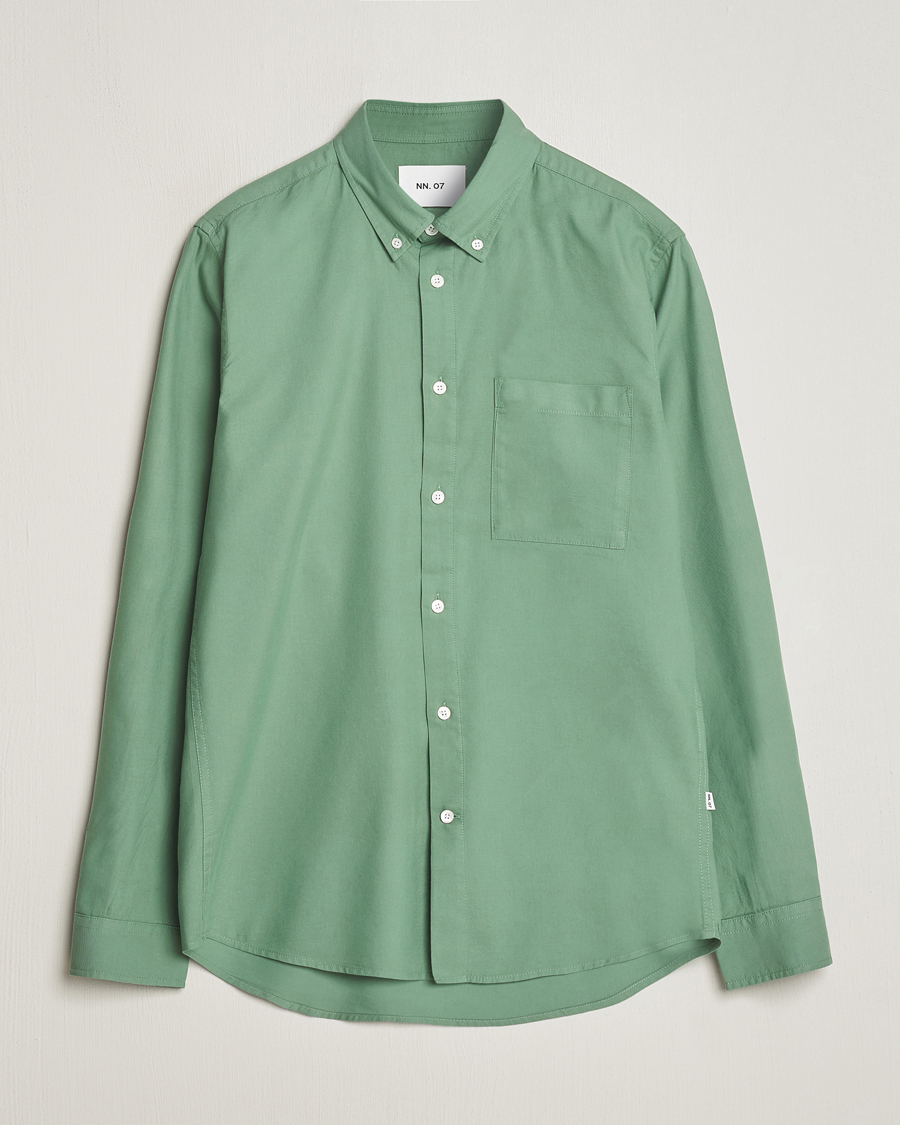Herr | Skjortor | NN07 | Arne Tencel Shirt Hedge Green