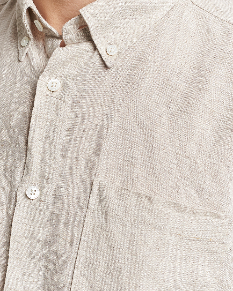 Herr | Skjortor | NN07 | Arne Linen Shirt Oat