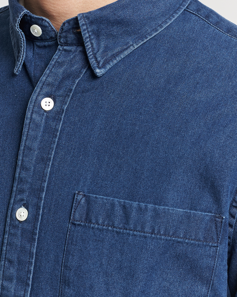 Herr | Skjortor | NN07 | Cohen Denim Shirt Blue