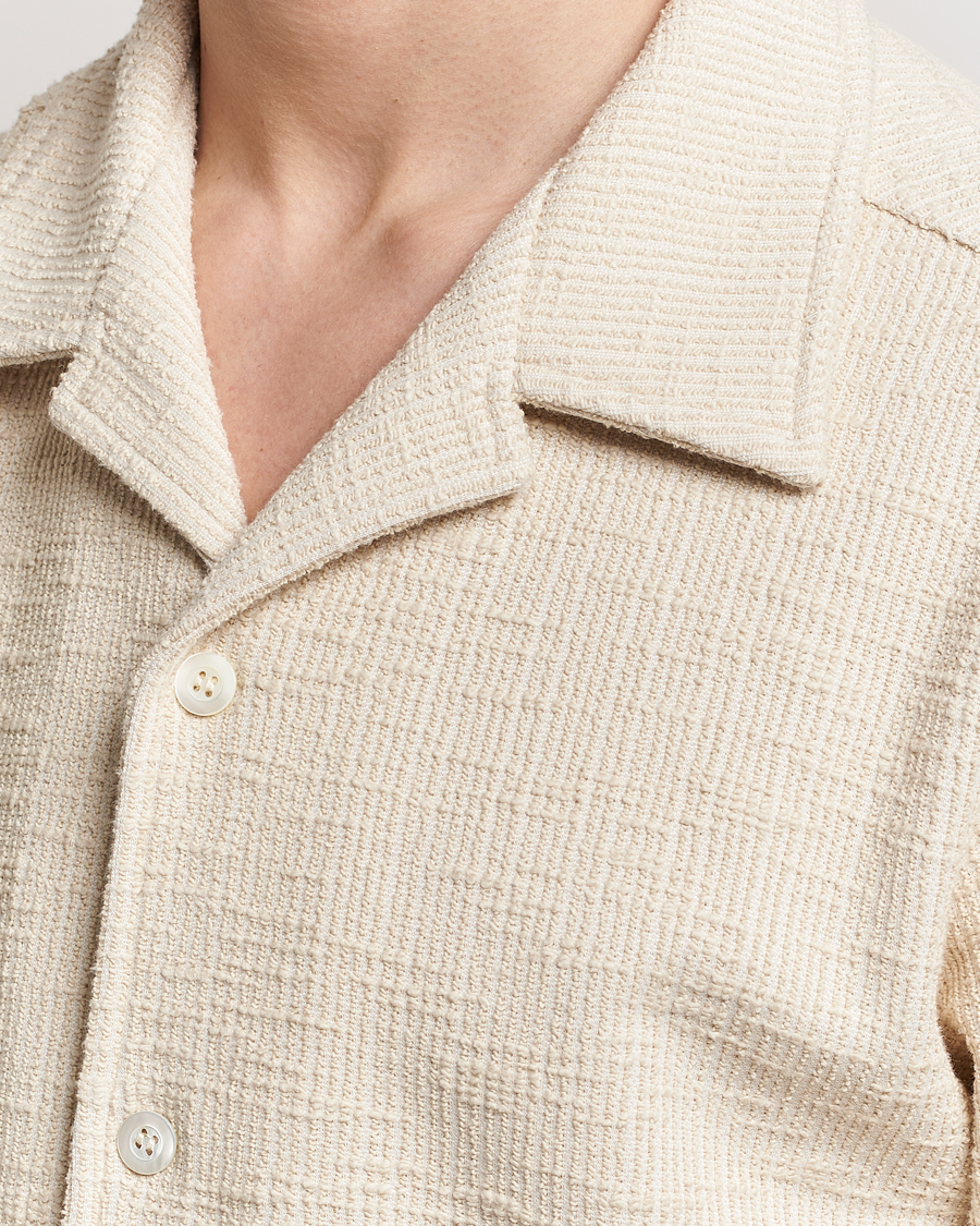 Herr | Skjortor | NN07 | Julio Short Sleeve Shirt Ecru