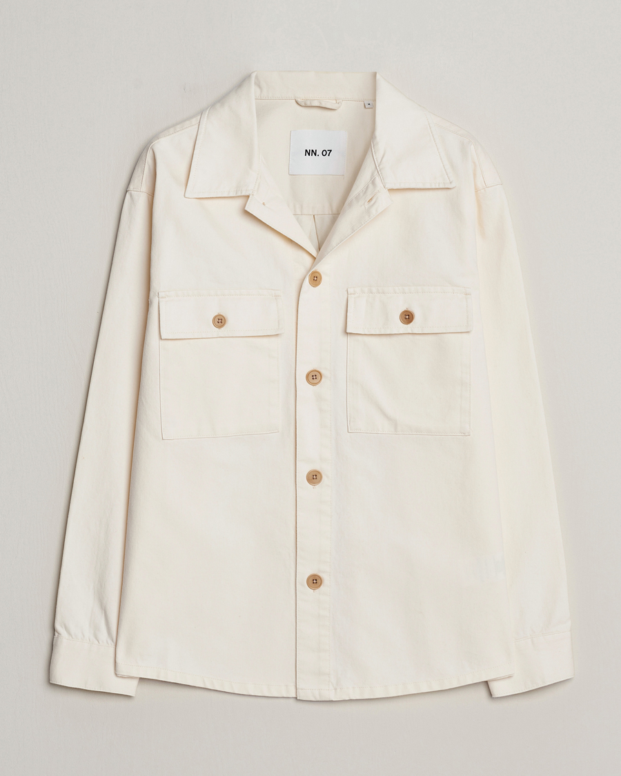 Herr | Jackor | NN07 | Roger Workwear Jacket Off White