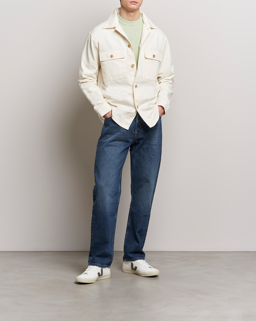 Herr | Jackor | NN07 | Roger Workwear Jacket Off White