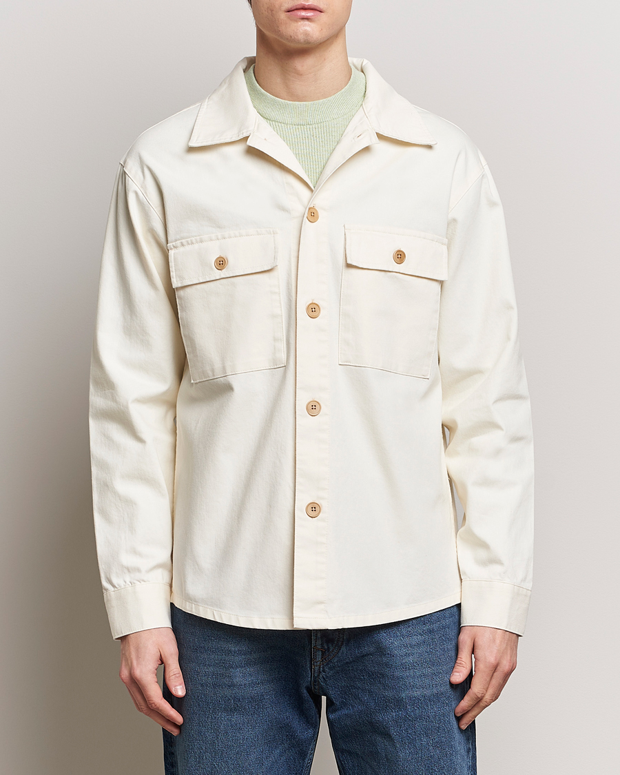 Herr | Samtida jackor | NN07 | Roger Workwear Jacket Off White