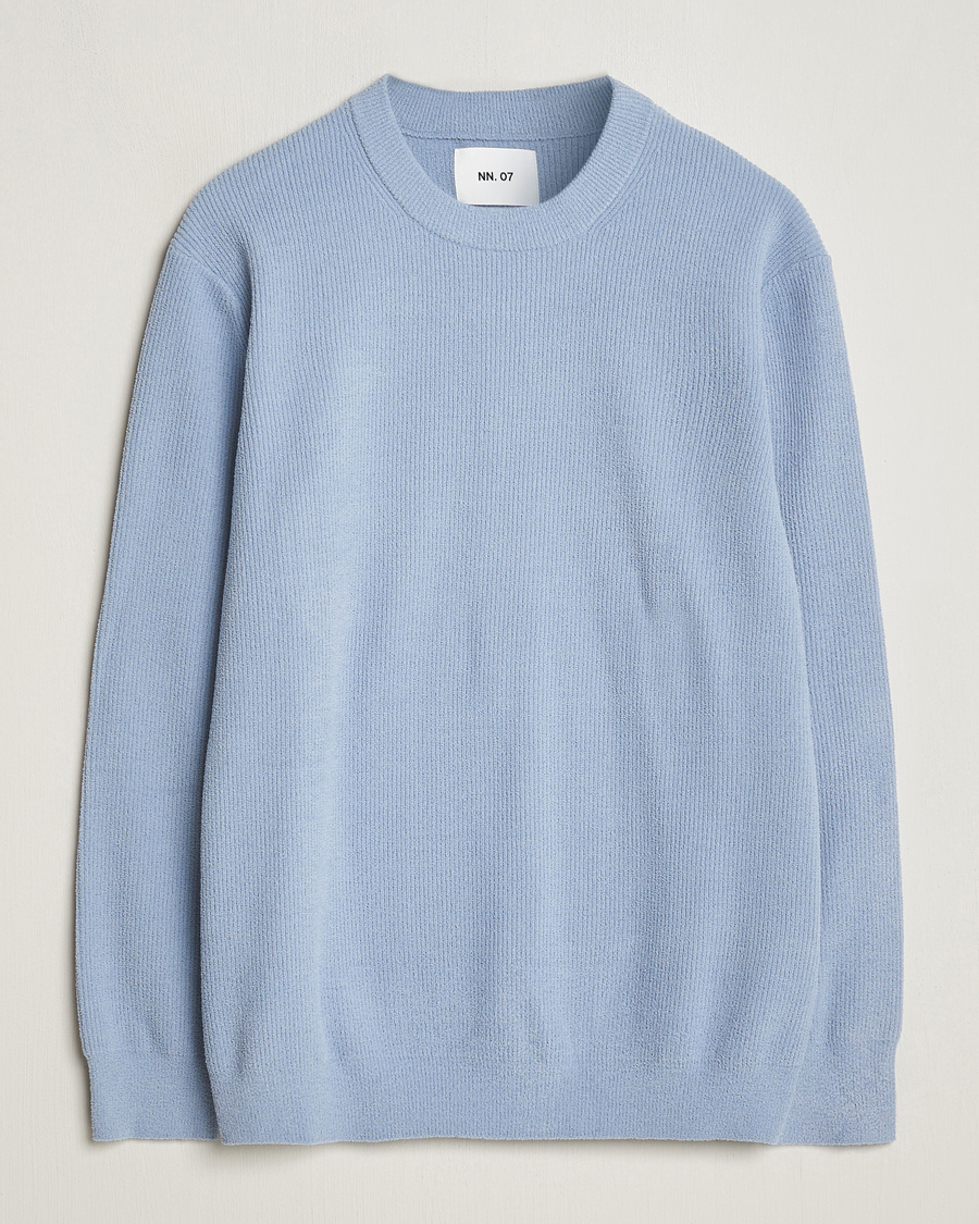 Herr | Tröjor | NN07 | Danny Knitted Sweater Ashley Blue