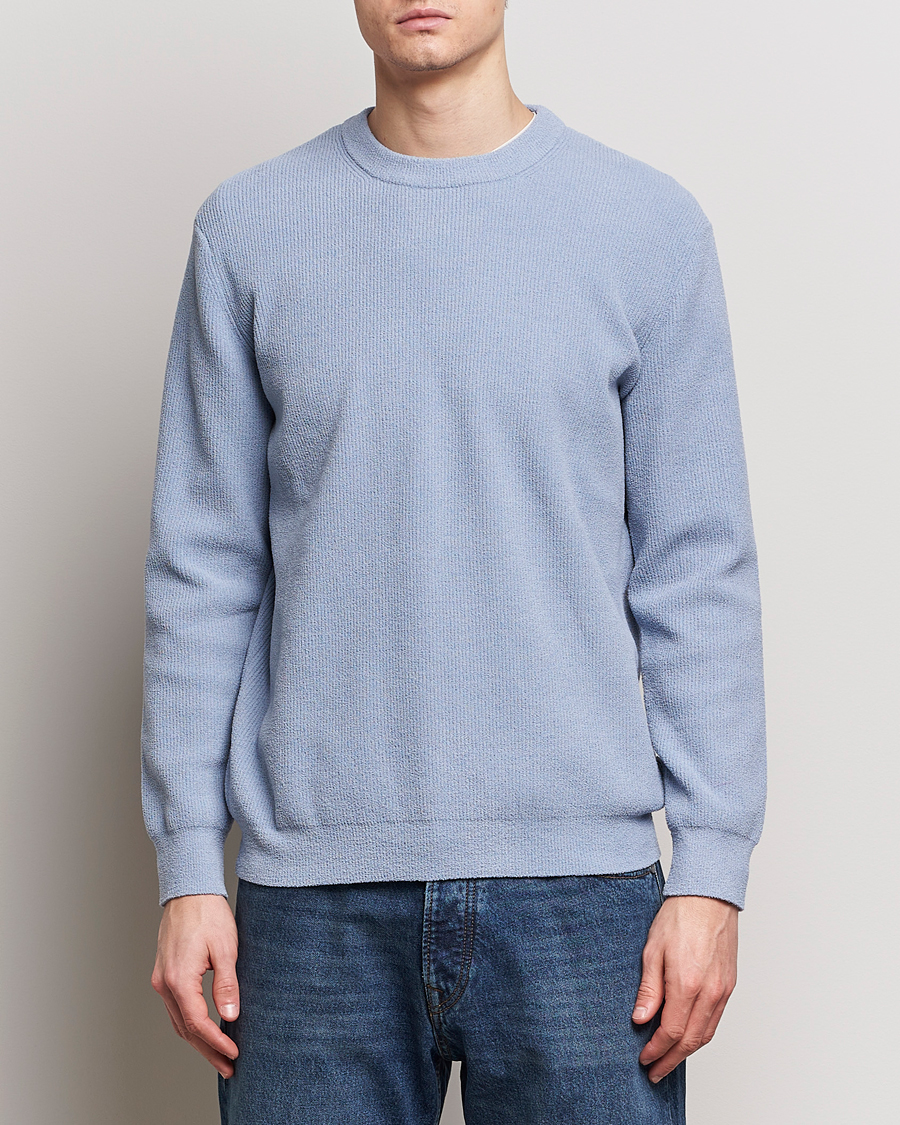 Herr | 20% rea | NN07 | Danny Knitted Sweater Ashley Blue