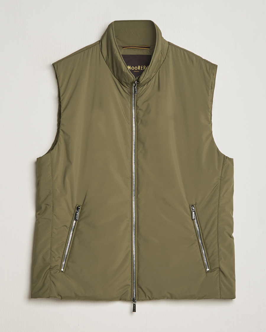 Herr | Jackor | MooRER | Senio Padded Vest Green