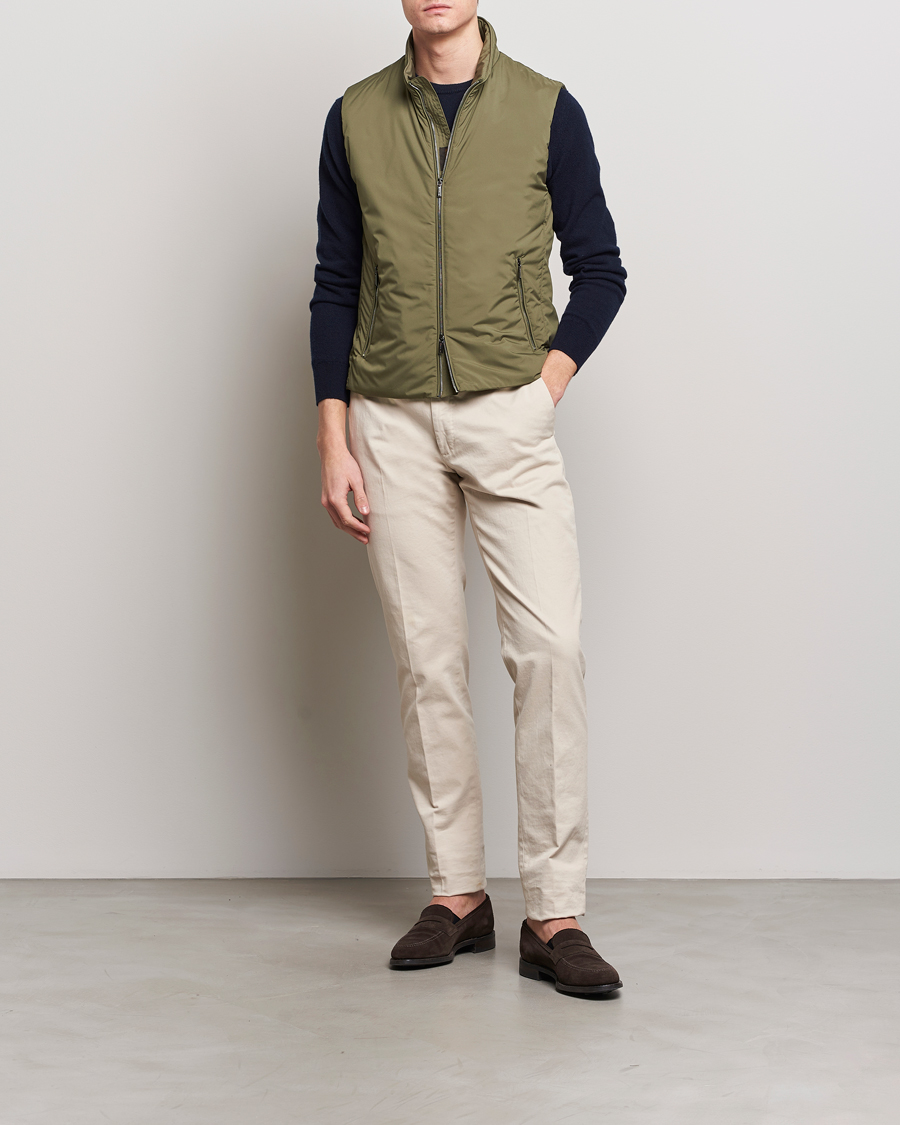 Herr | Jackor | MooRER | Senio Padded Vest Green