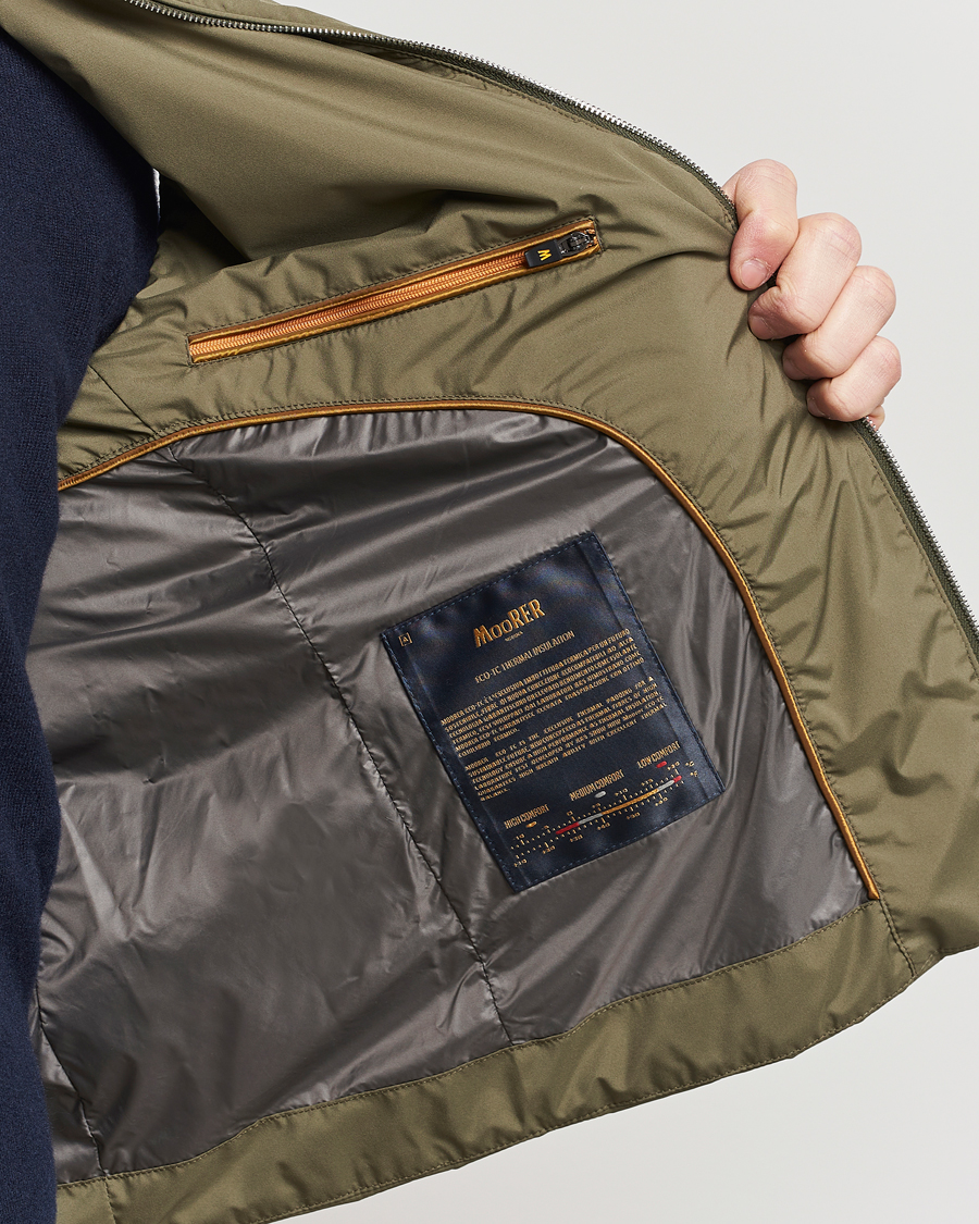 Herr | Jackor | MooRER | Senio Padded Vest Green