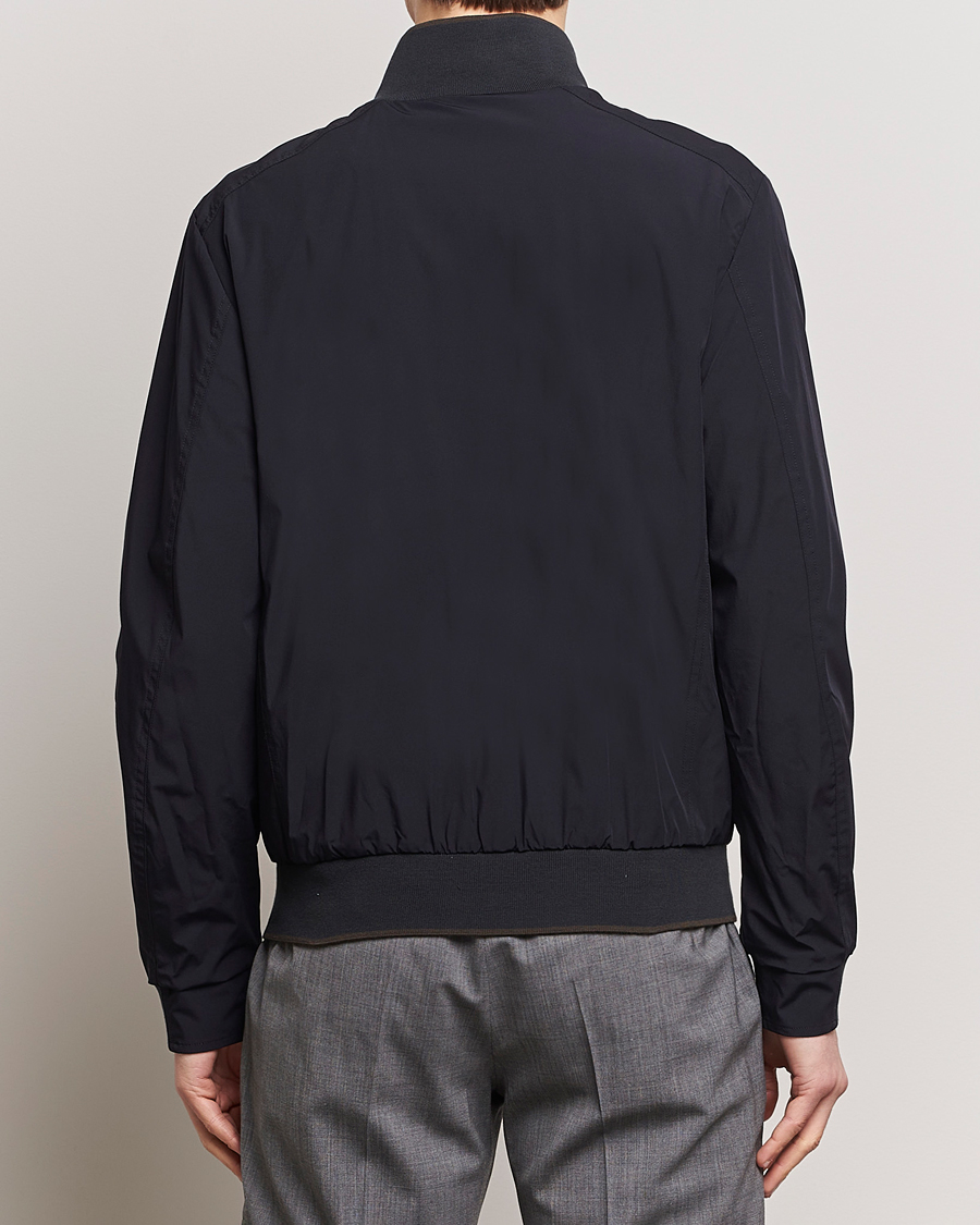 Herr | Jackor | MooRER | Water Repellent Stretch Jacket Navy