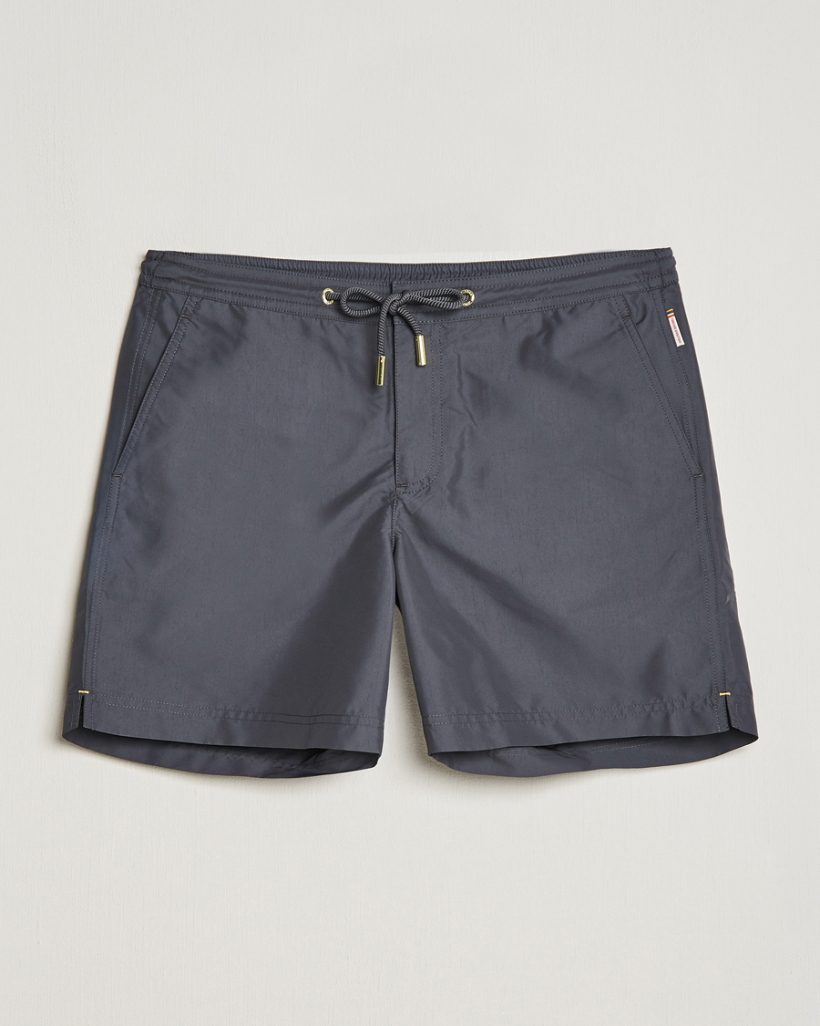 Herr | Badbyxor | Orlebar Brown | Bulldog Drawcord Swimshorts Piranha Grey
