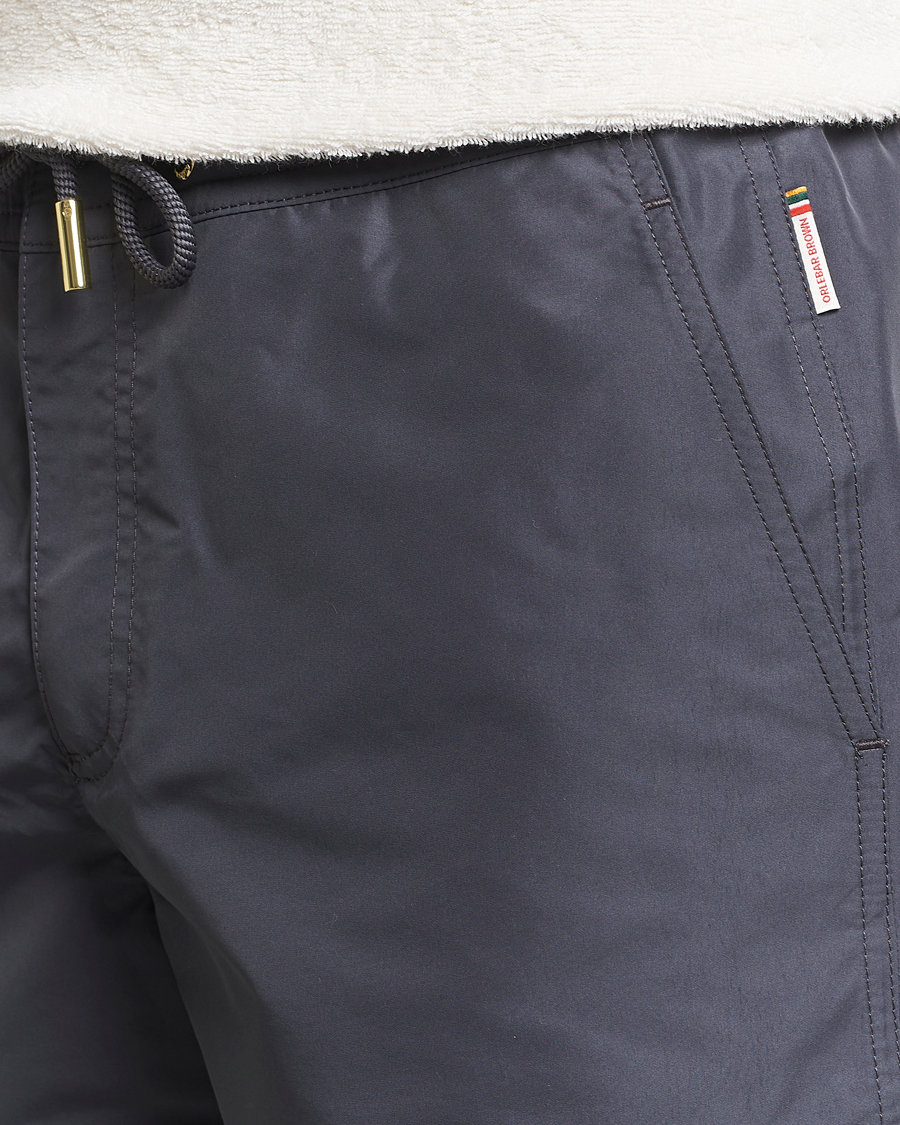 Herr | Badbyxor | Orlebar Brown | Bulldog Drawcord Swimshorts Piranha Grey