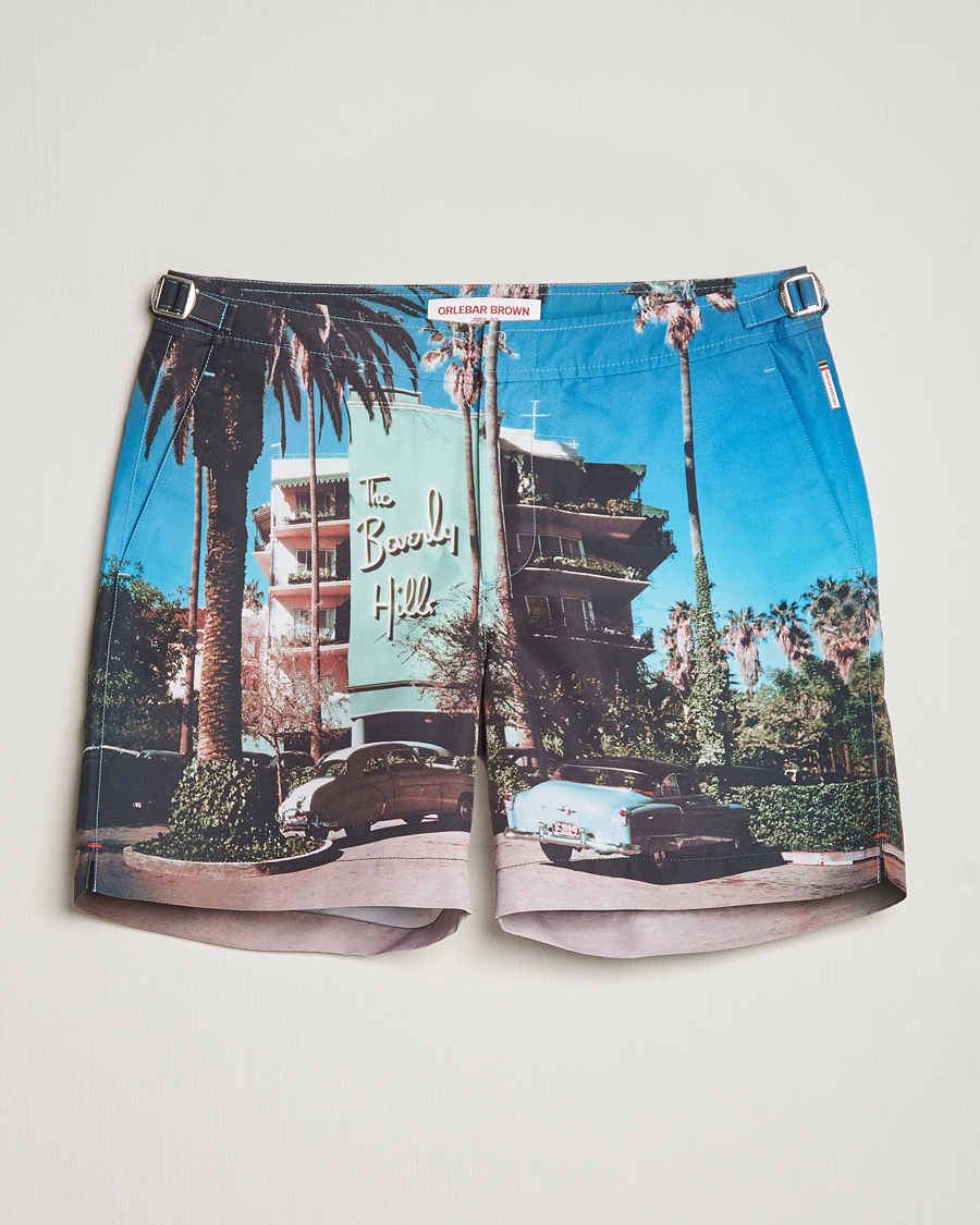 Herr | Badbyxor | Orlebar Brown | Bulldog Photographic Swimshorts Beverly Hills