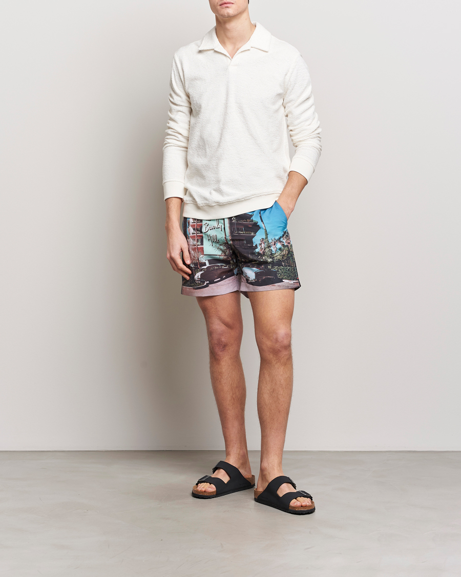 Herr | Badbyxor | Orlebar Brown | Bulldog Photographic Swimshorts Beverly Hills