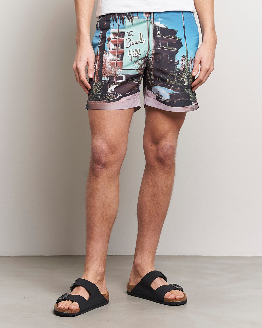 Herr | Badbyxor | Orlebar Brown | Bulldog Photographic Swimshorts Beverly Hills