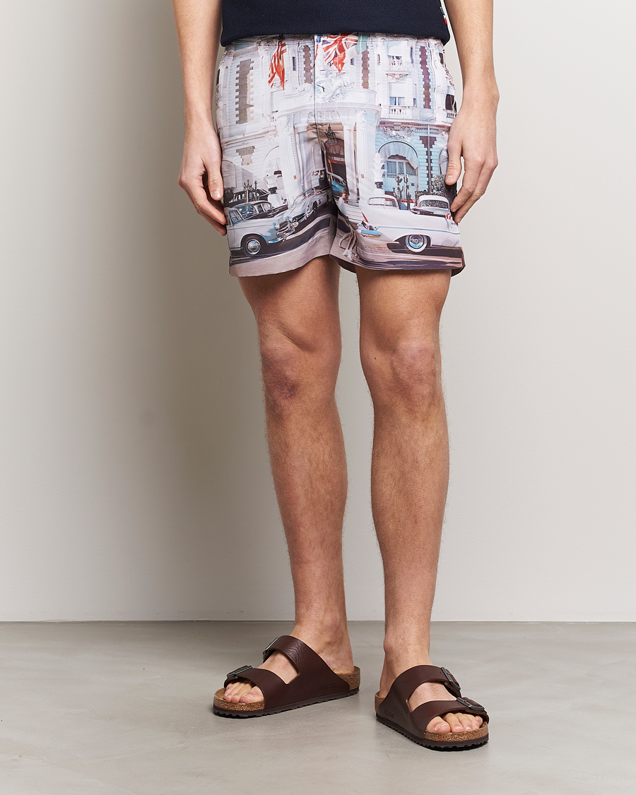 Herr | Badbyxor | Orlebar Brown | Bulldog Photographic Swimshorts Carlton Cannes