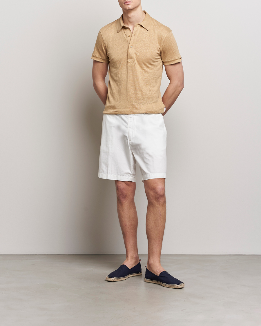 Herr | Pikéer | Orlebar Brown | Sebastian Linen Polo Biscuit