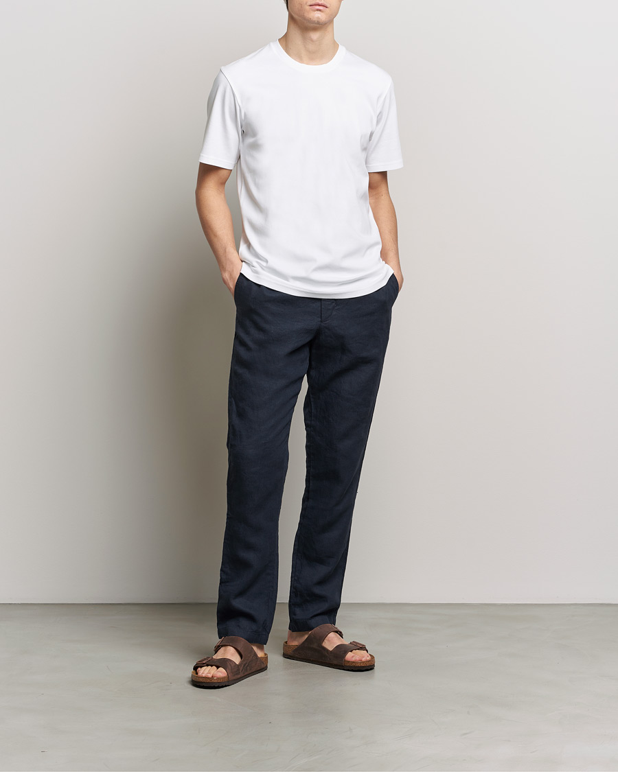 Herr | T-Shirts | Orlebar Brown | Deckard Heavy T-Shirt White