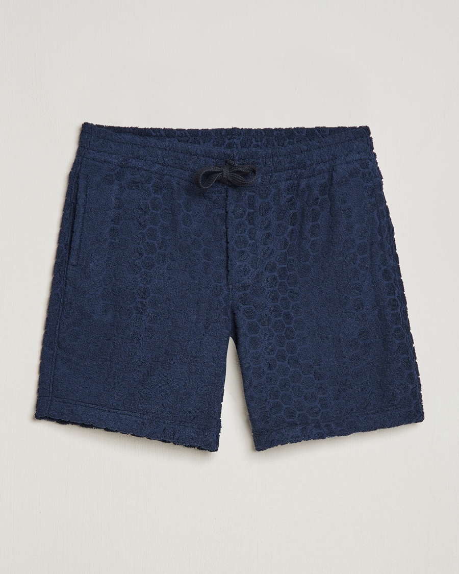 Herr | Shorts | Orlebar Brown | Trevorne Atom Towelling Shorts Night Iris