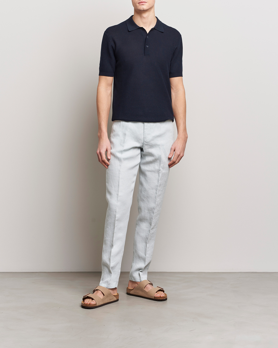 Herr | Pikéer | Orlebar Brown | Maranon Knitted Polo Night Iris