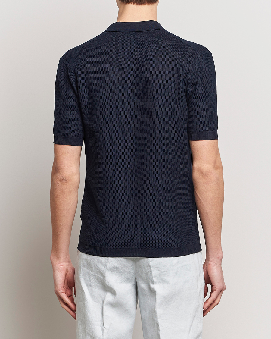Herr | Pikéer | Orlebar Brown | Maranon Knitted Polo Night Iris